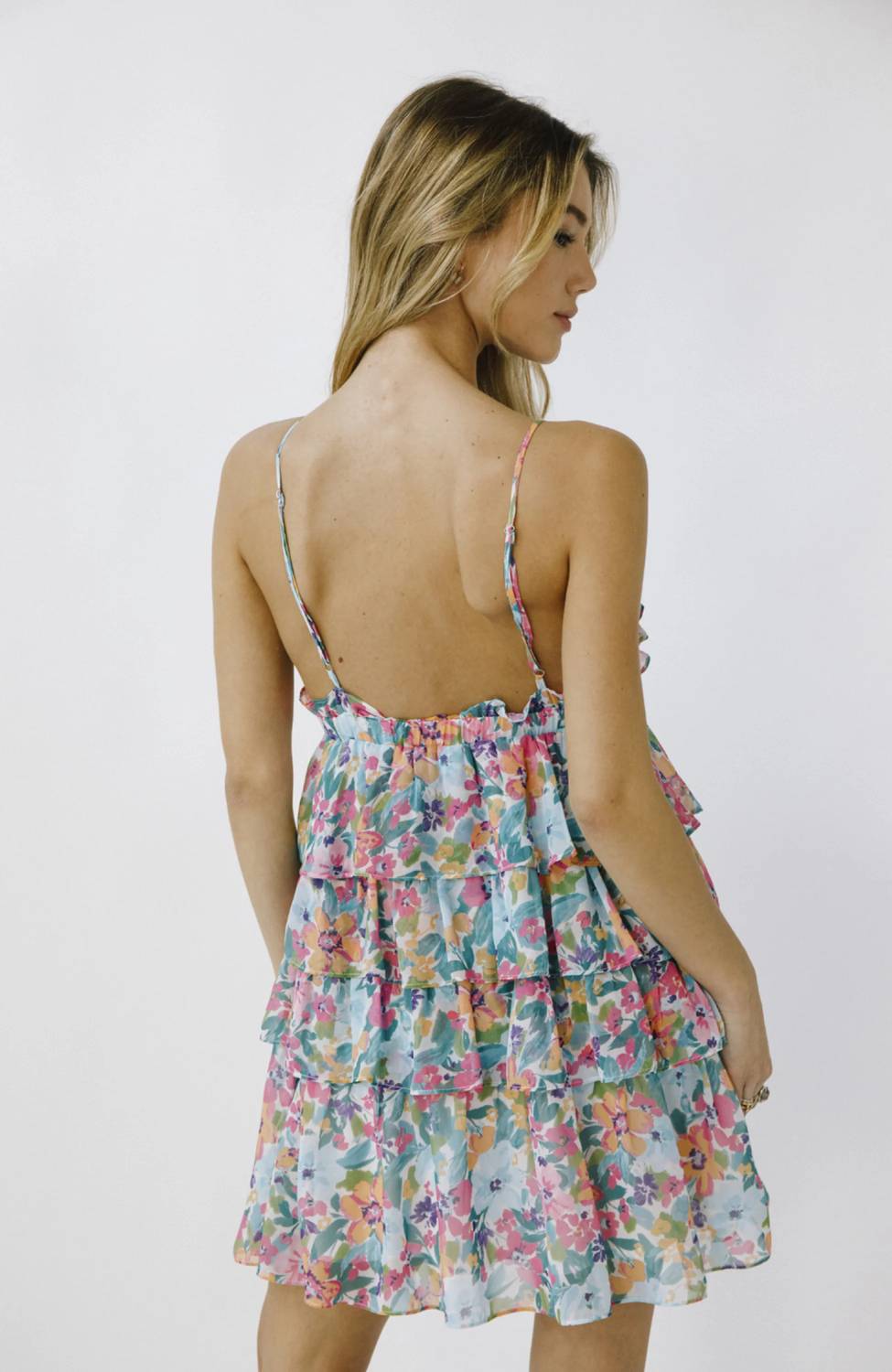 Storia - Coral Me Later Mini Dress