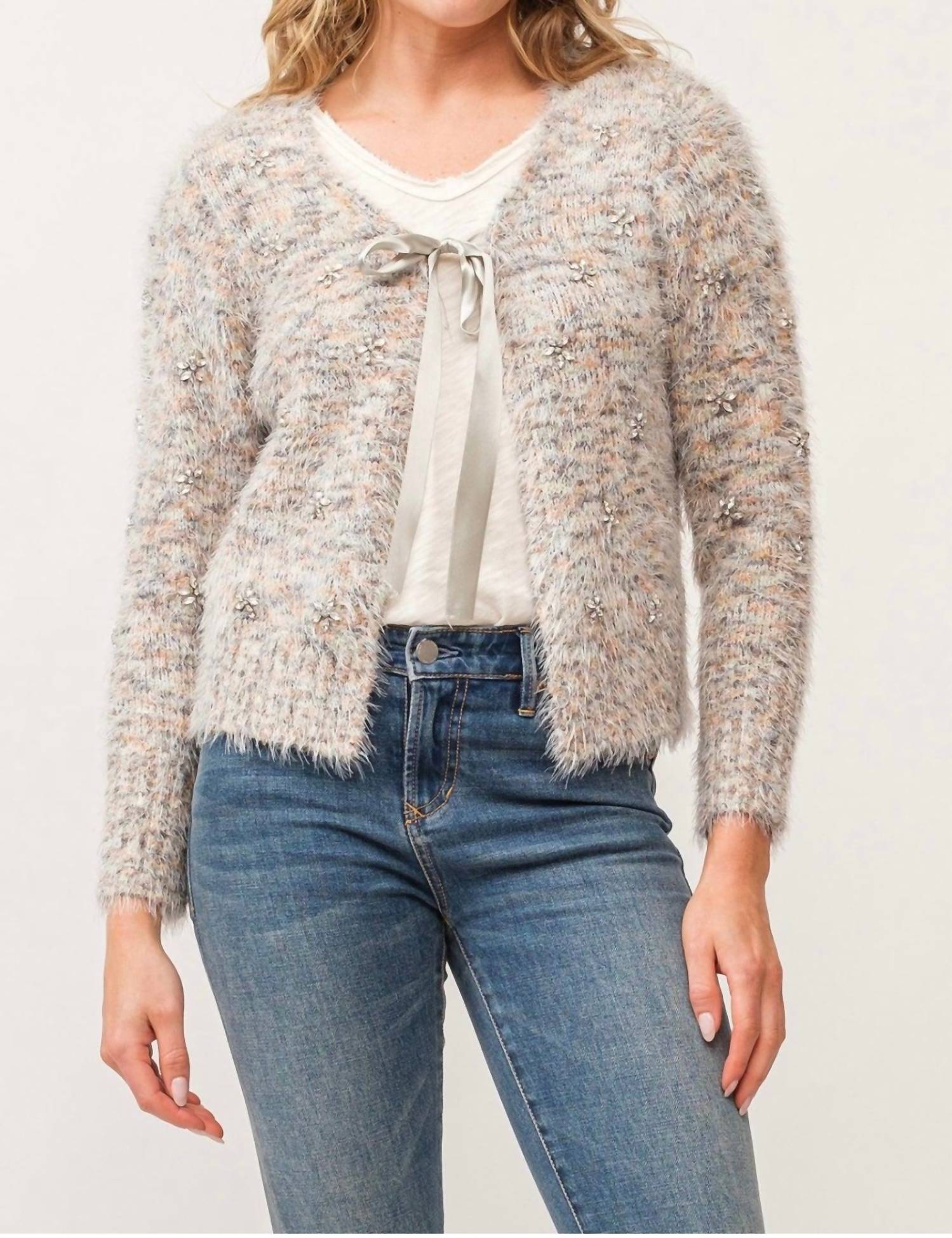 Another Love - Sarafina Tie Front Cardigan