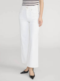 Frame - The Seamed Wide Crop Trouser