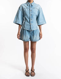 Haikure - Ashley High Waist Denim Shorts