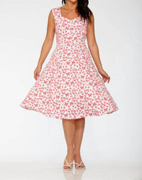 Orchid Bloom - Heart Angel Swing Dress