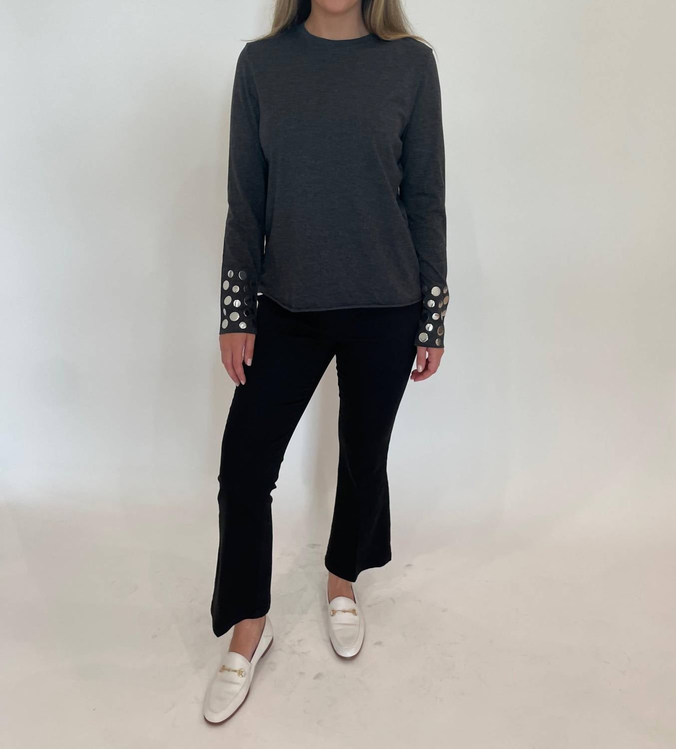 Peace Of Cloth - Ella Denim Ankle Flare Pants