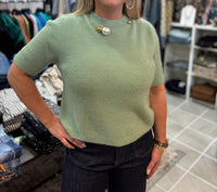 Yolly - Felice Short Sleeve Sweater