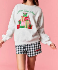 Peach Love - Merry Everything Sweatshirt