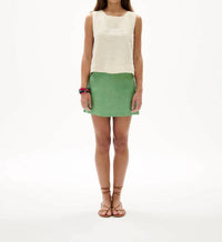 Carolina K - Embroidered Mini Skirt