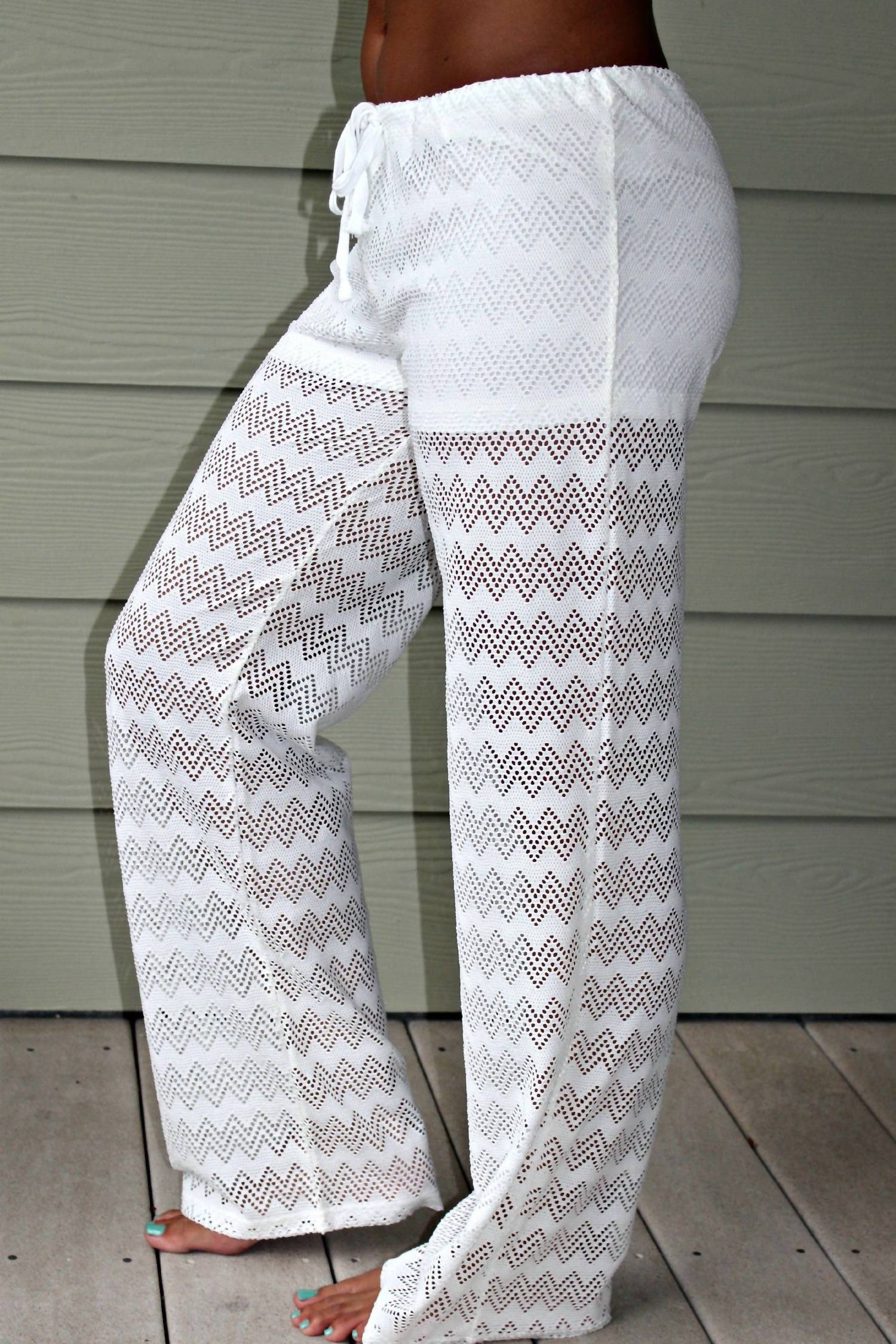 Honey Punch - Chevron Knit Pants