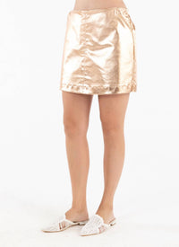Isle By Melis Kozan - Brielle Faux-leather Skort