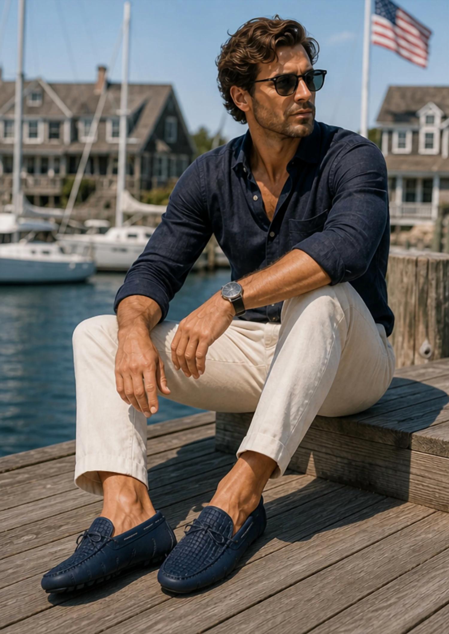 Swims - Men's Woven Driver Loafer