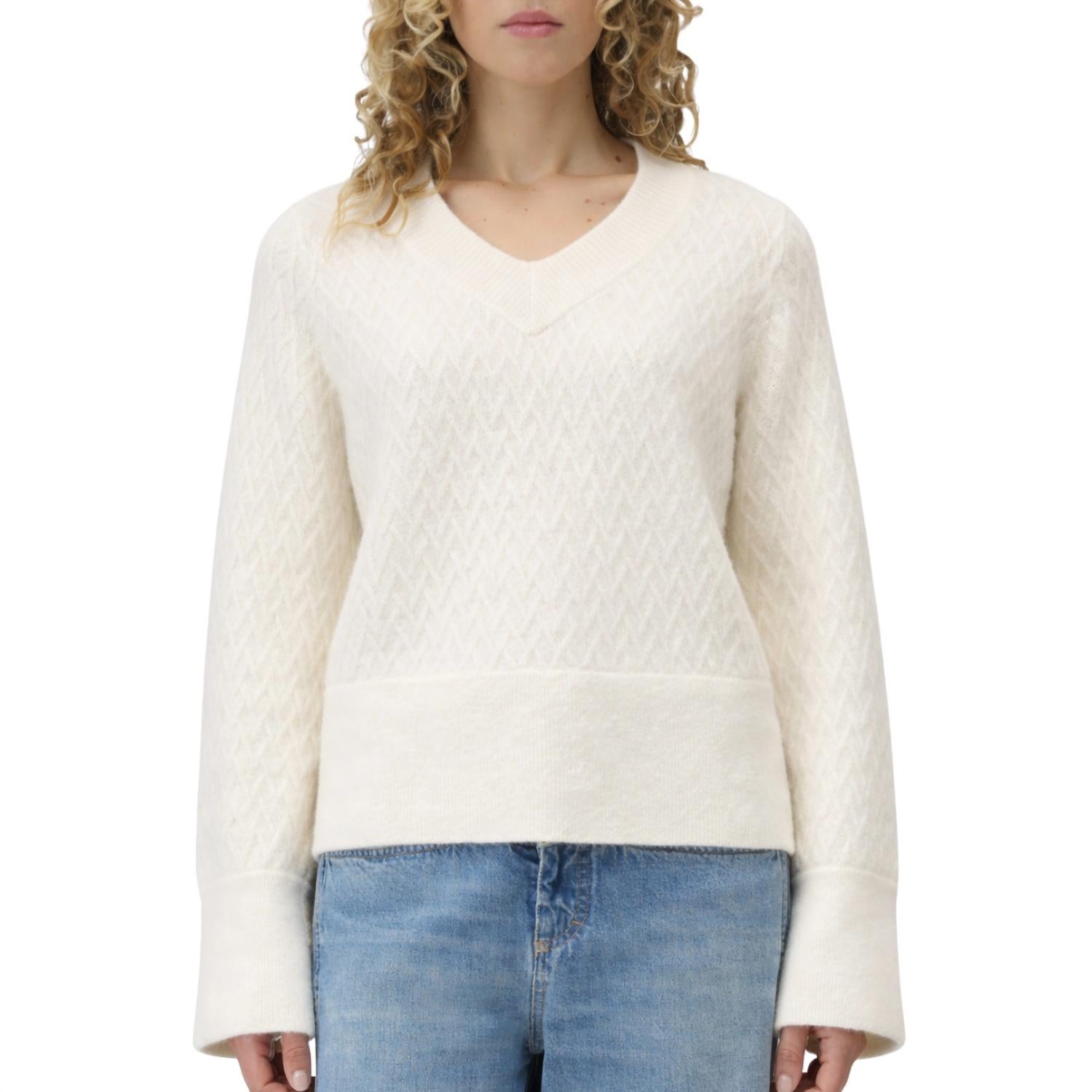 Closed - V-Neck Long Sleeve Sweater