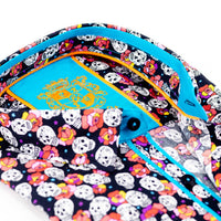 Eight X - Men's Skulls And Roses Shirt