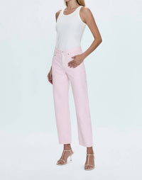 Pistola - Lexi Mid Rise Bowed Straight Jean