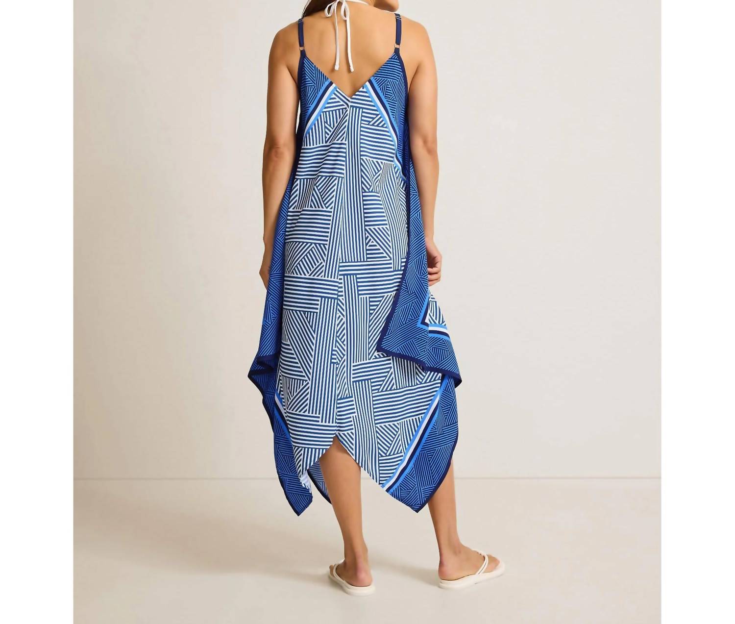 Tommy Bahama - Stripe Scarf Dress Cover Up