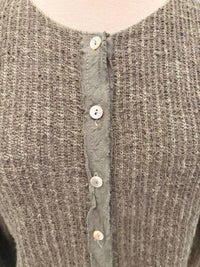Cut Loose - Women's Crop Button Cardigan