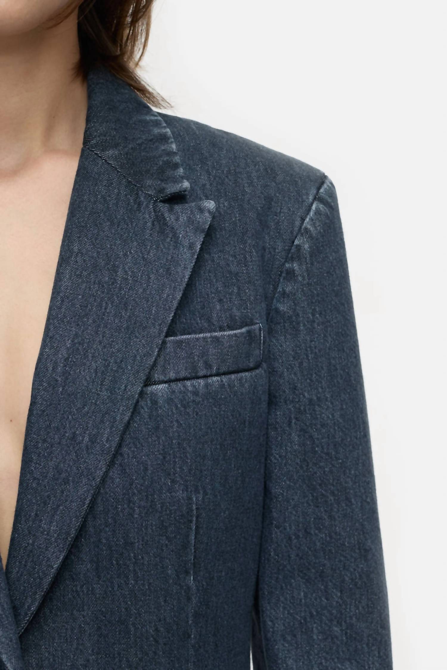 Closed - Slim Rigid Denim Blazer