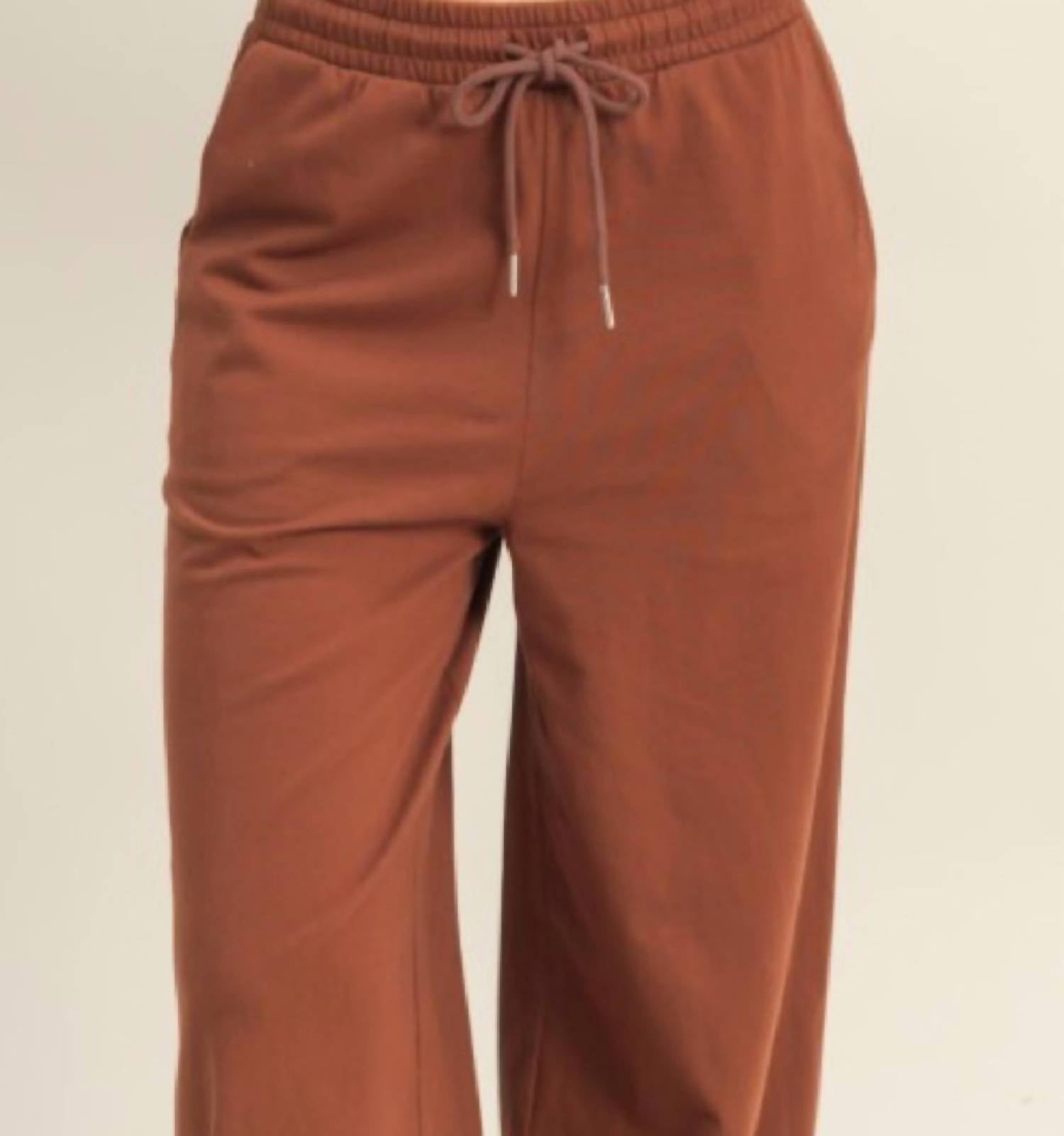Hyfve - Trendy Cotton Wide Leg Pants