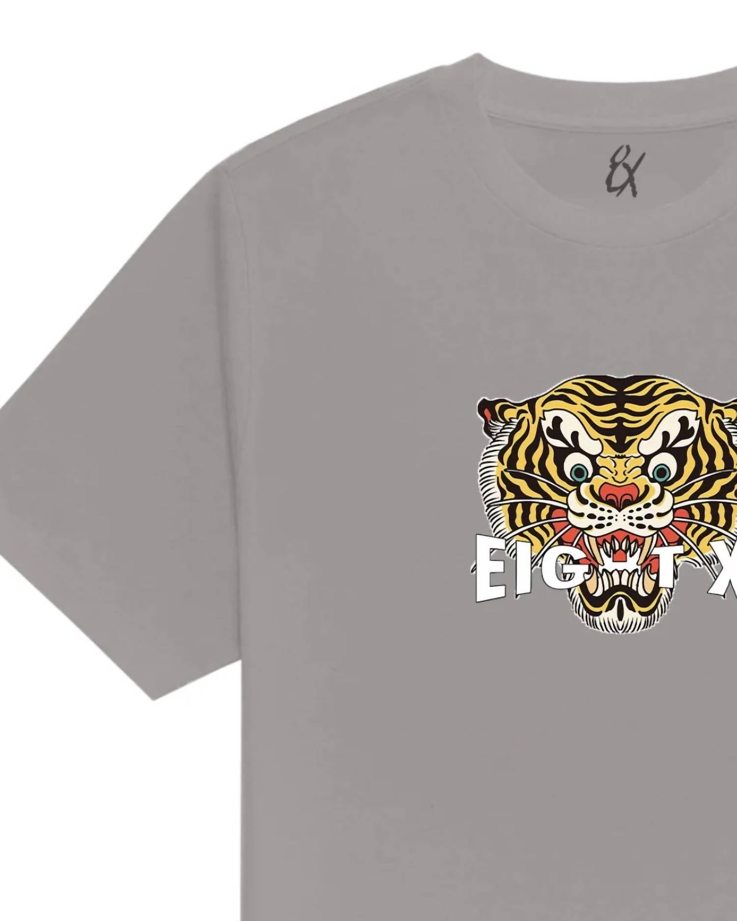 Eight X - Men's Feline Graphic T-shirt
