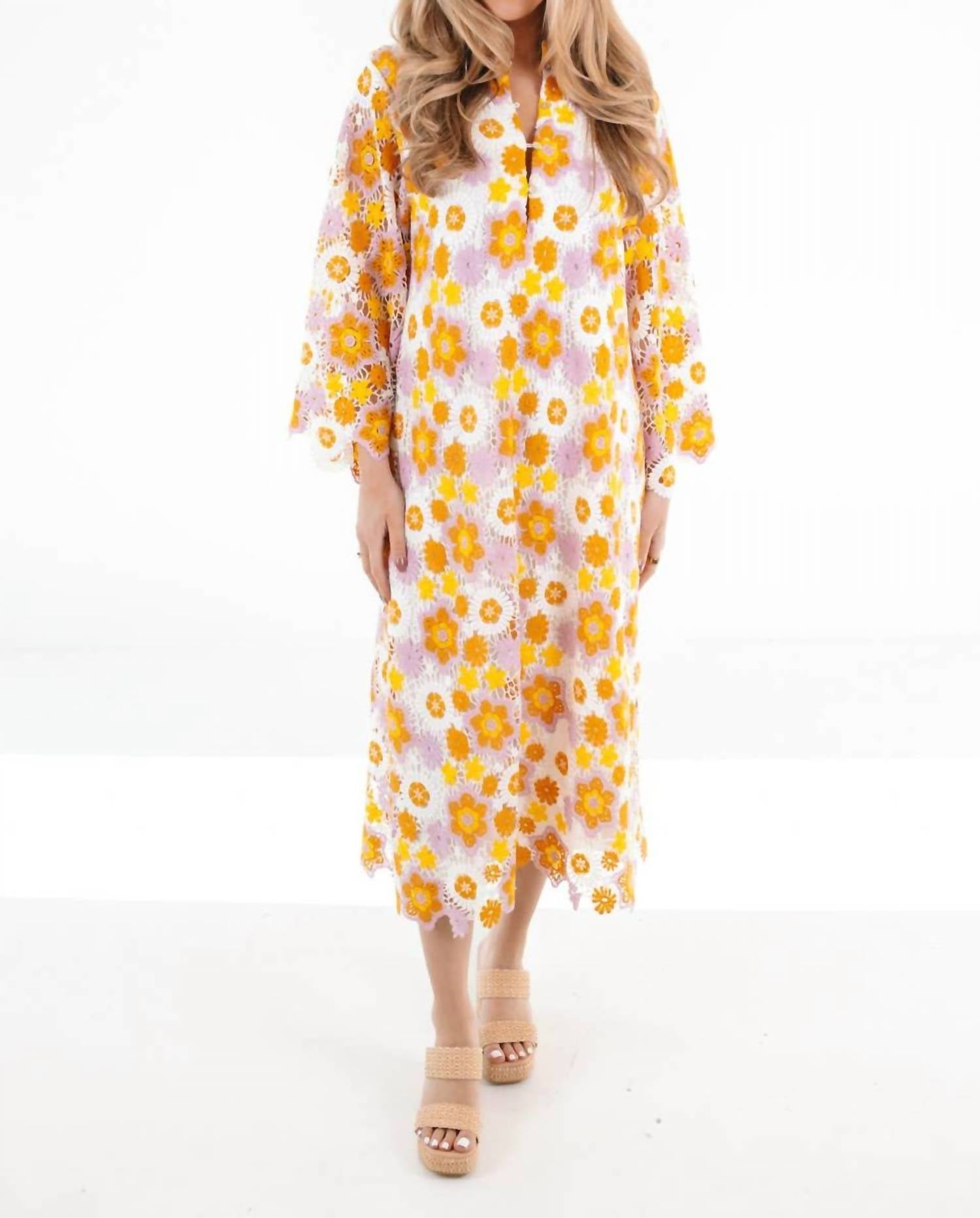 J.Marie - Hali Lace Midi Dress
