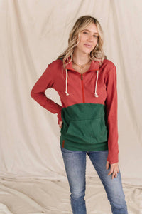 Ampersand Ave - Halfzip Hoodie