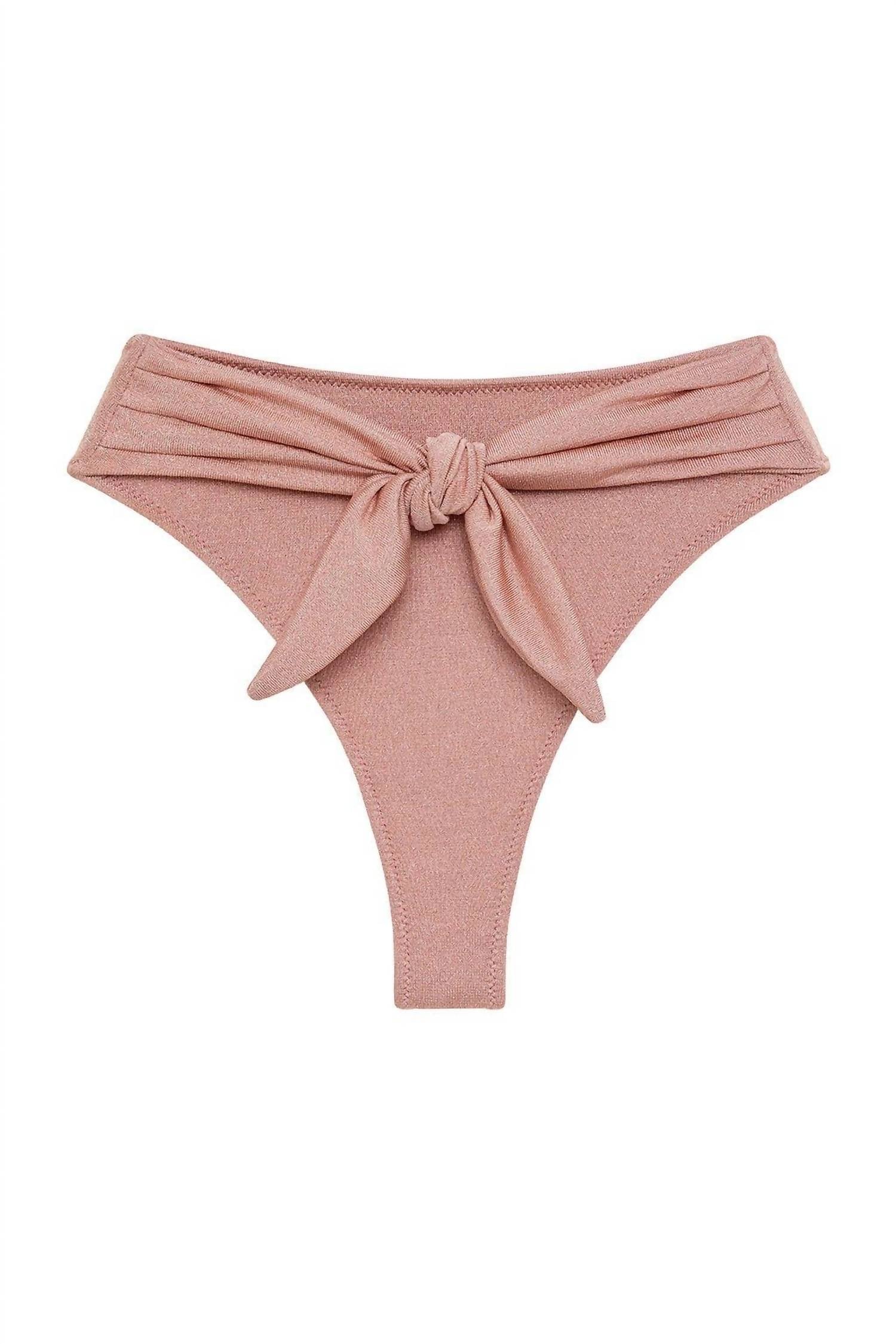 Montce - Paula Tie-up Bikini Bottom