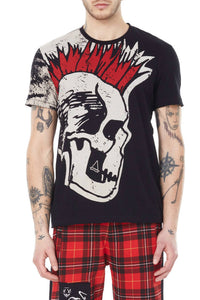 So Punk Knit Printed T-Shirt