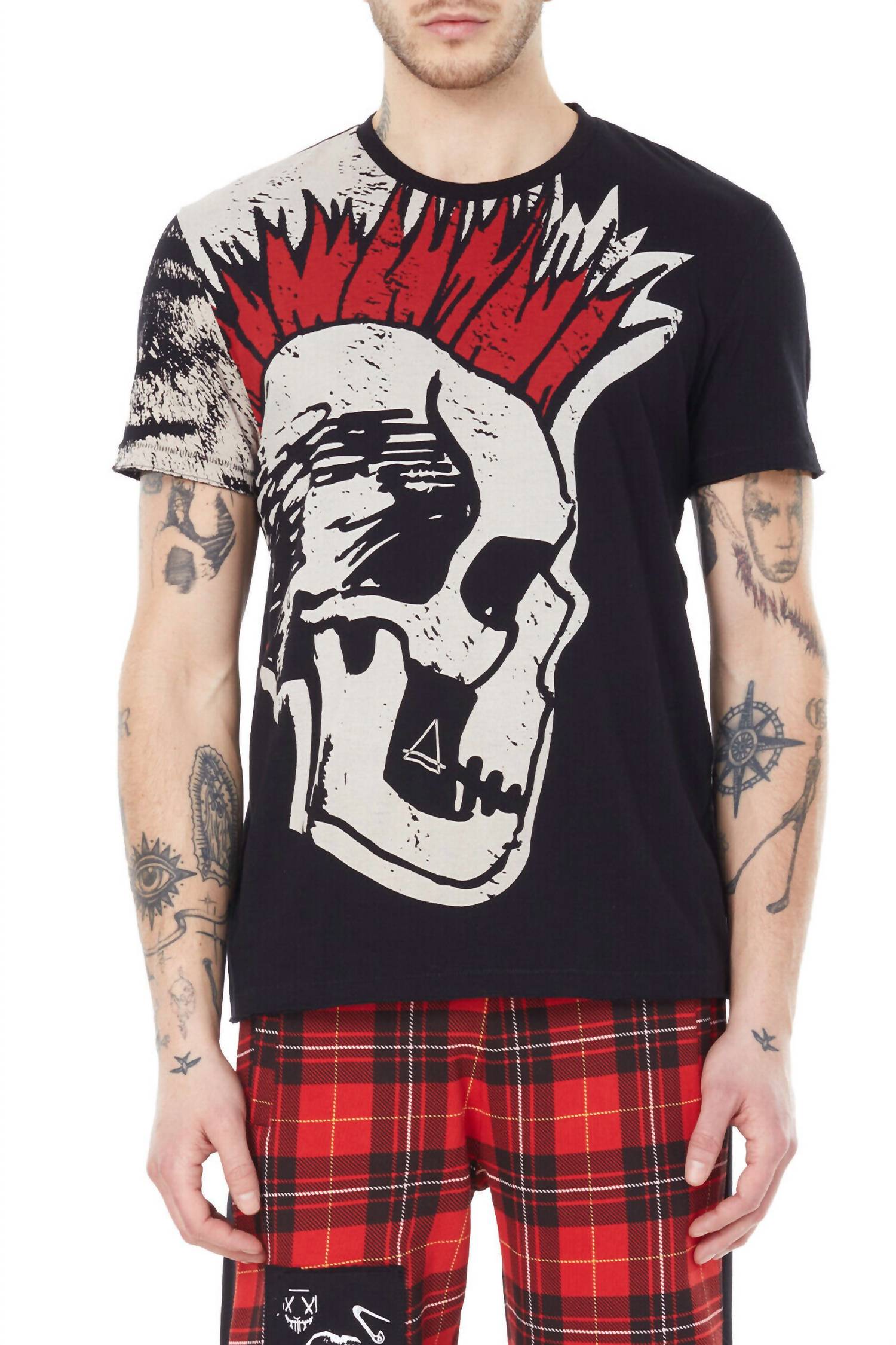 So Punk Knit Printed T-Shirt