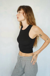 Lna - Maya Cotton Rib Tank Top