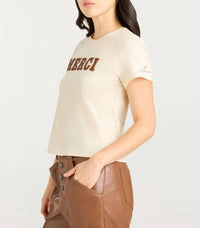 Cinq A Sept - Leather Merci Tee