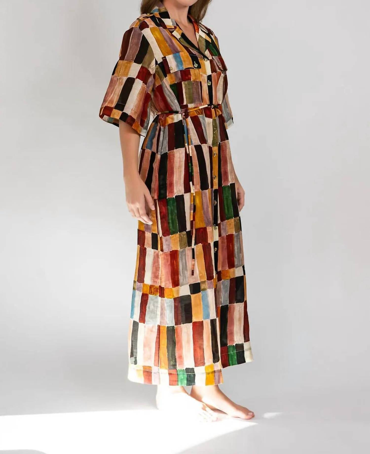 Alemais - Marjorelle Shirt Midi Dress