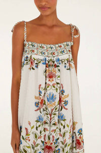 Farm Rio - Stitched Garden Long Dress