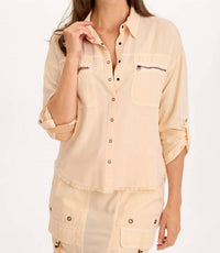 Xcvi - Knapp Button-up Top