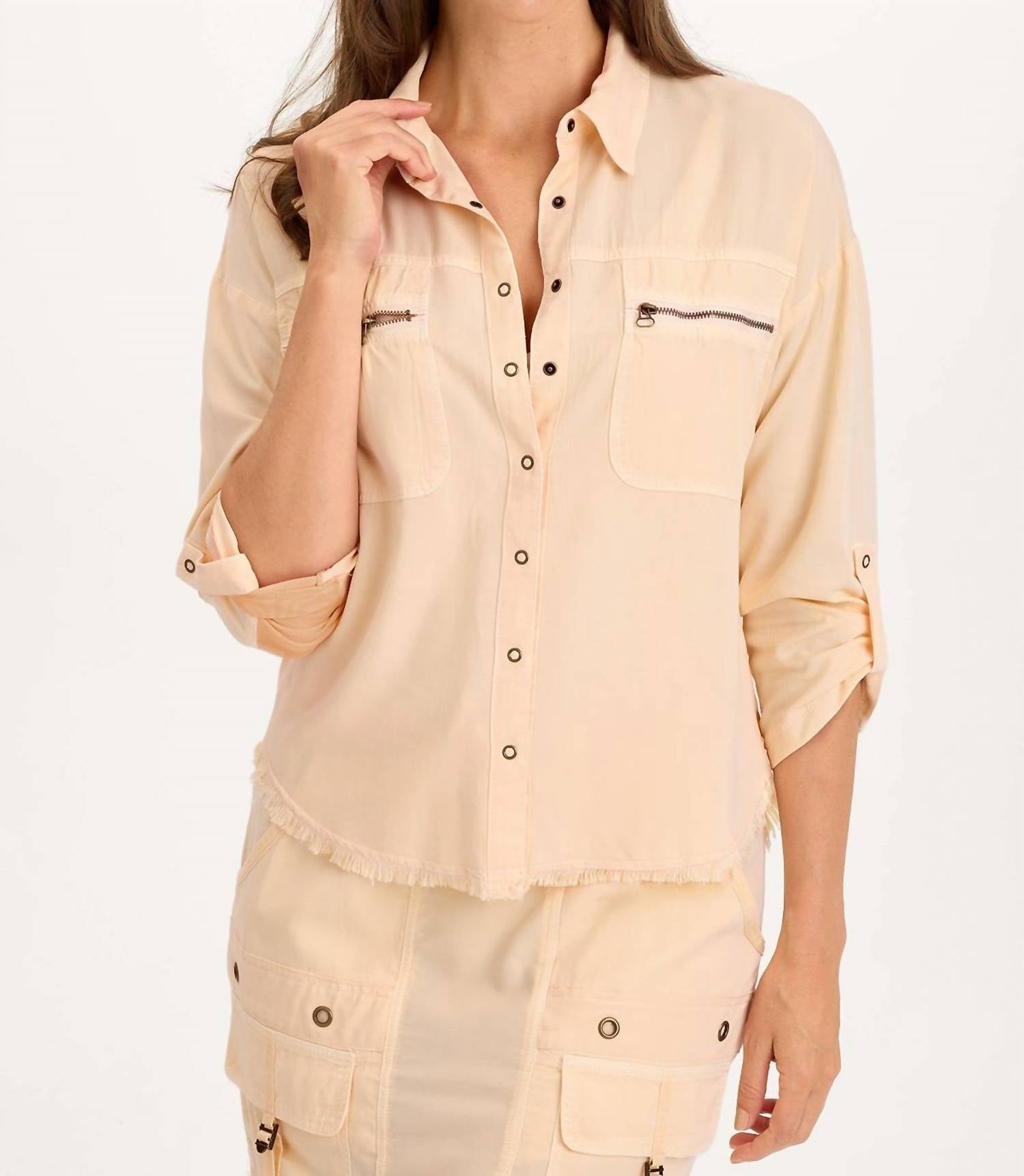 Xcvi - Knapp Button-up Top