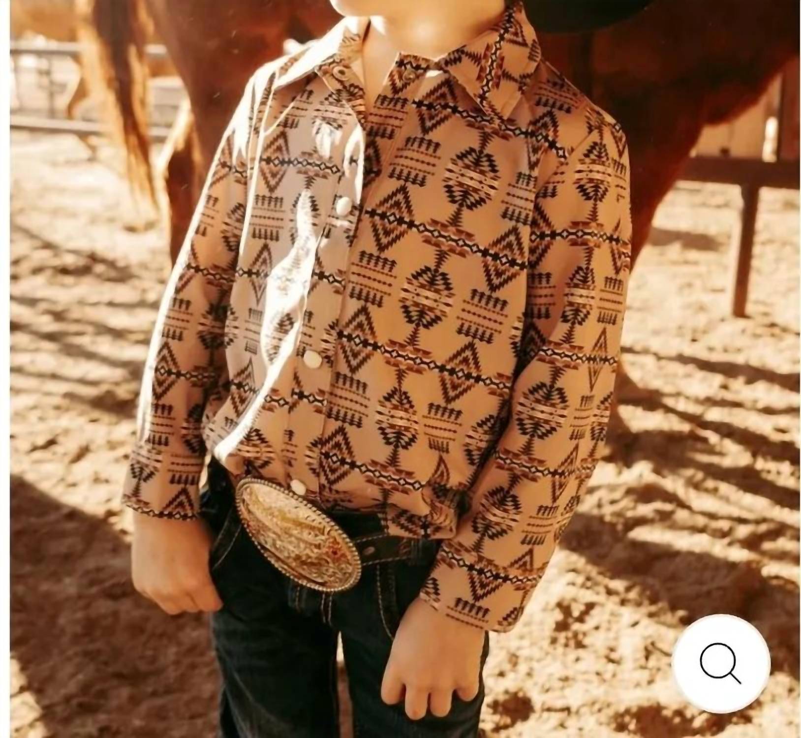Sterling Kreek - Mini Sitting Bull Button Up Shirt