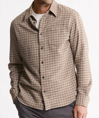 Jachs New York - Manor Twill Button-Up Flannel Shirt