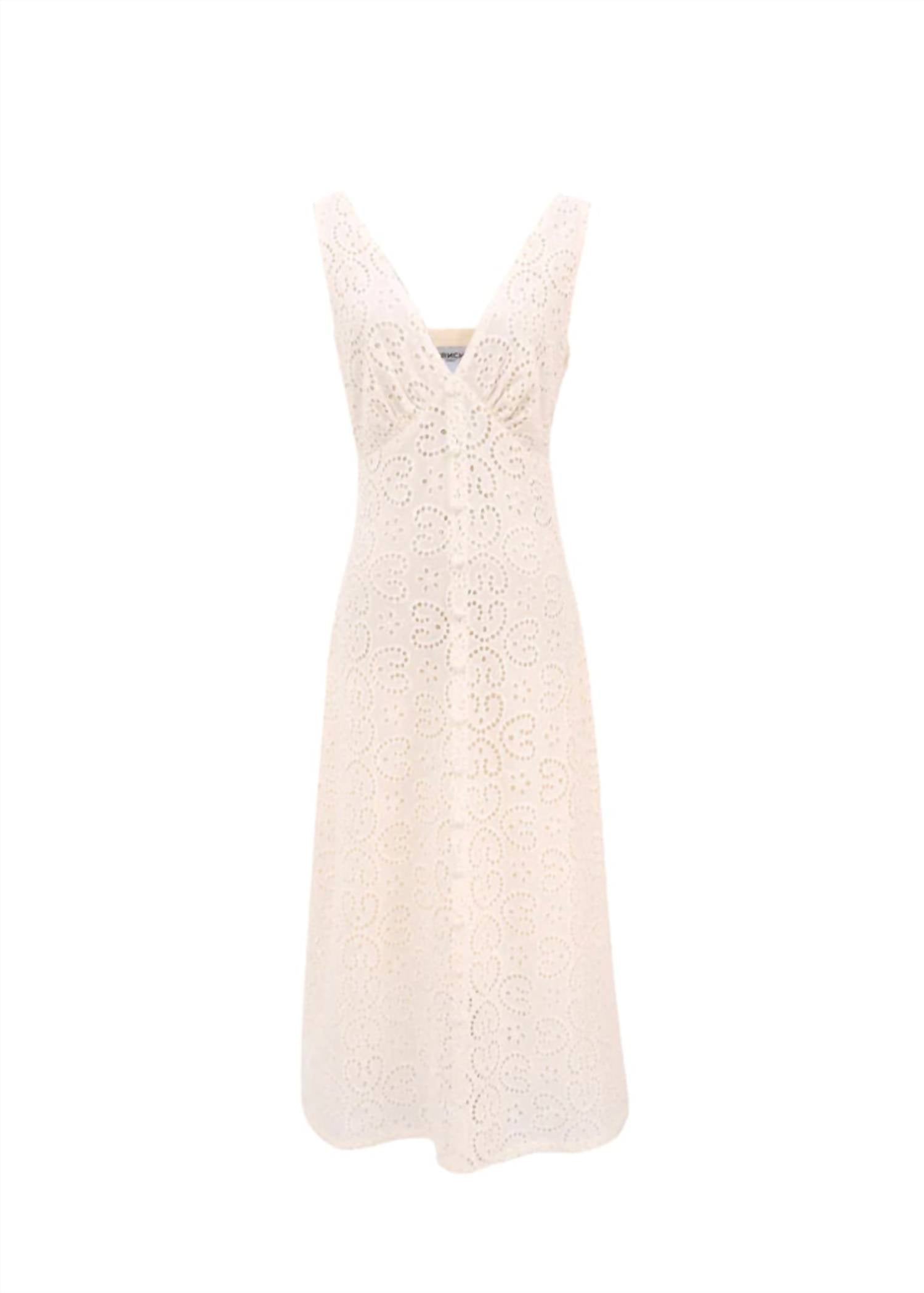 FRNCH Women's Crista Woven Dress in creme - women's dress - view 4