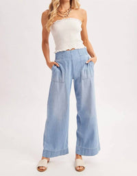 Bluivy - Winnie Wide-leg Denim Jeans