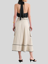 Toccin - Shiloh High Waist Cargo Skirt
