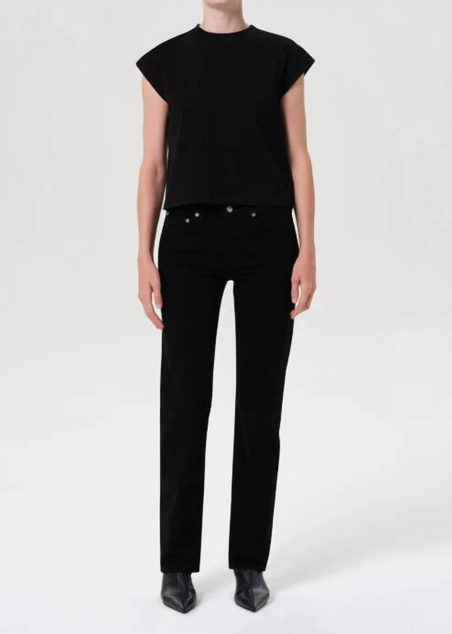 Agolde - Low Rise Slim Jeans