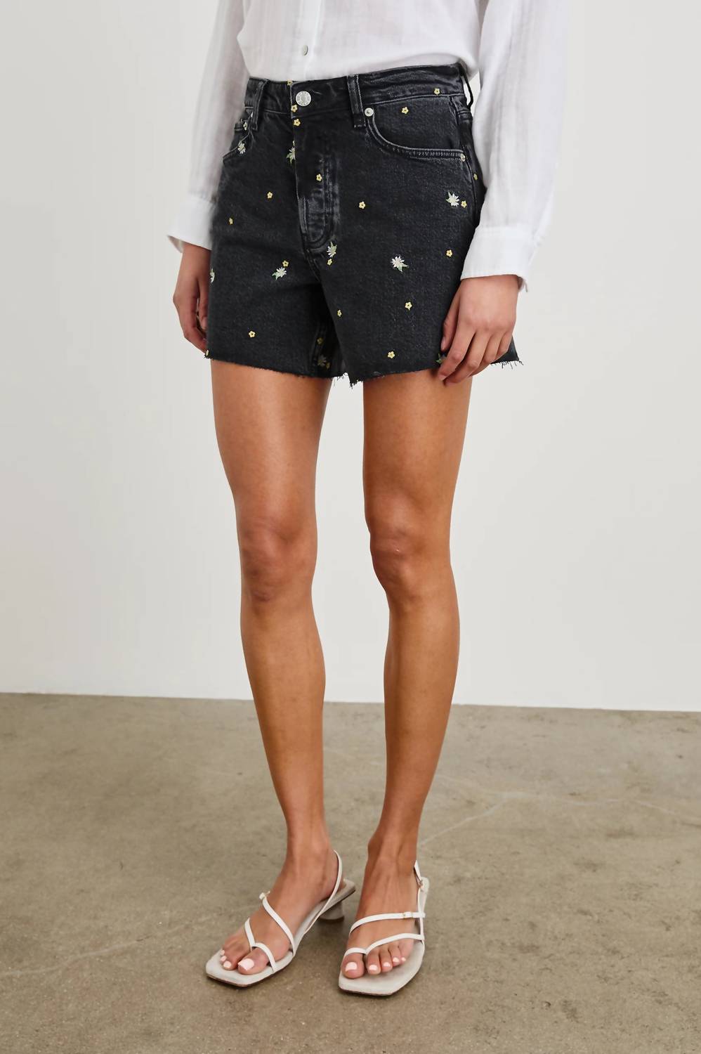 Rails - Mesa High-rise Denim Cut-off Short