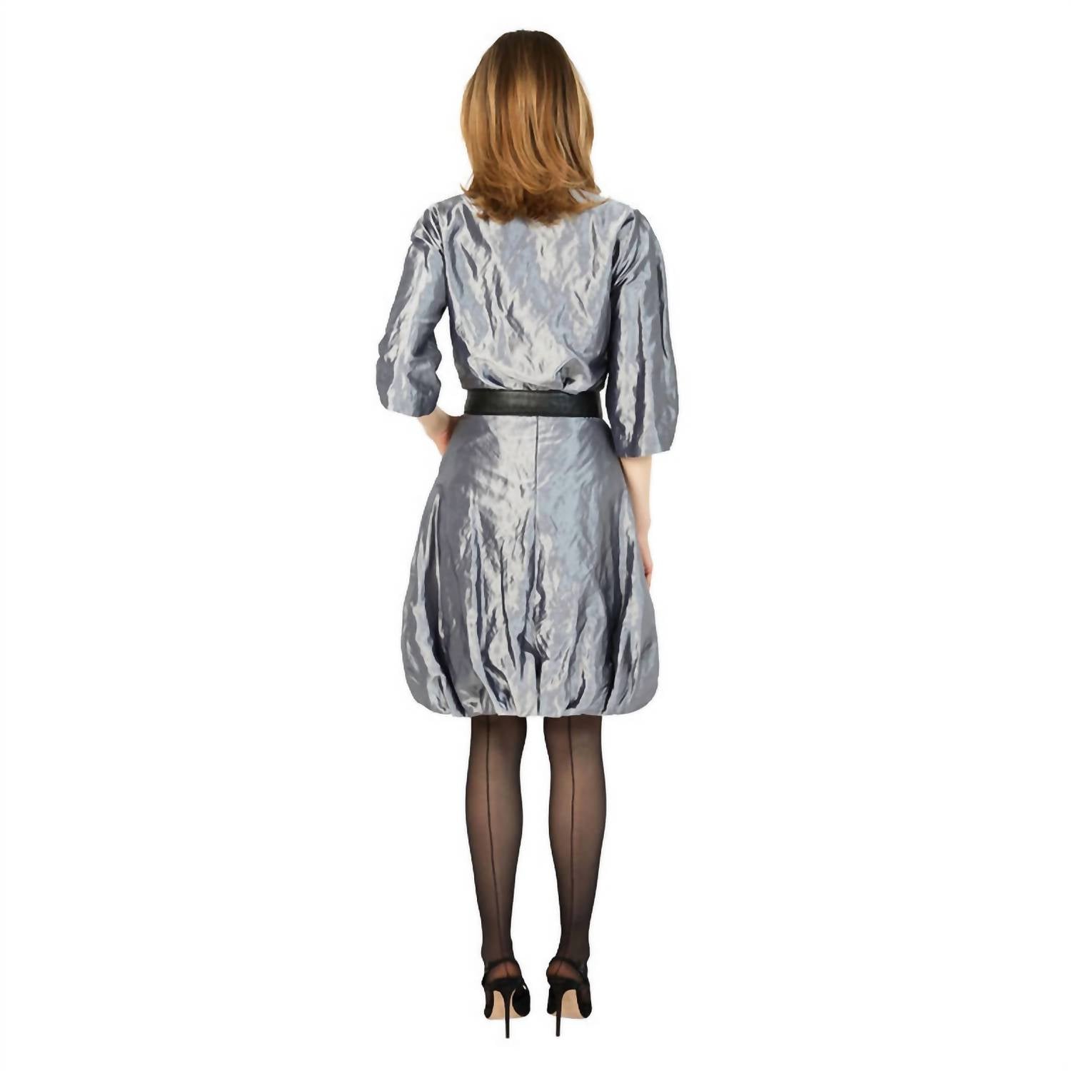 Hilton Hollis - Metallic Shirt Dress