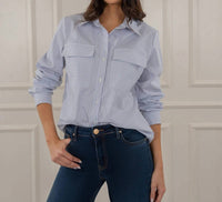 Kut From The Kloth - Analeah Classic Button Front Shirt