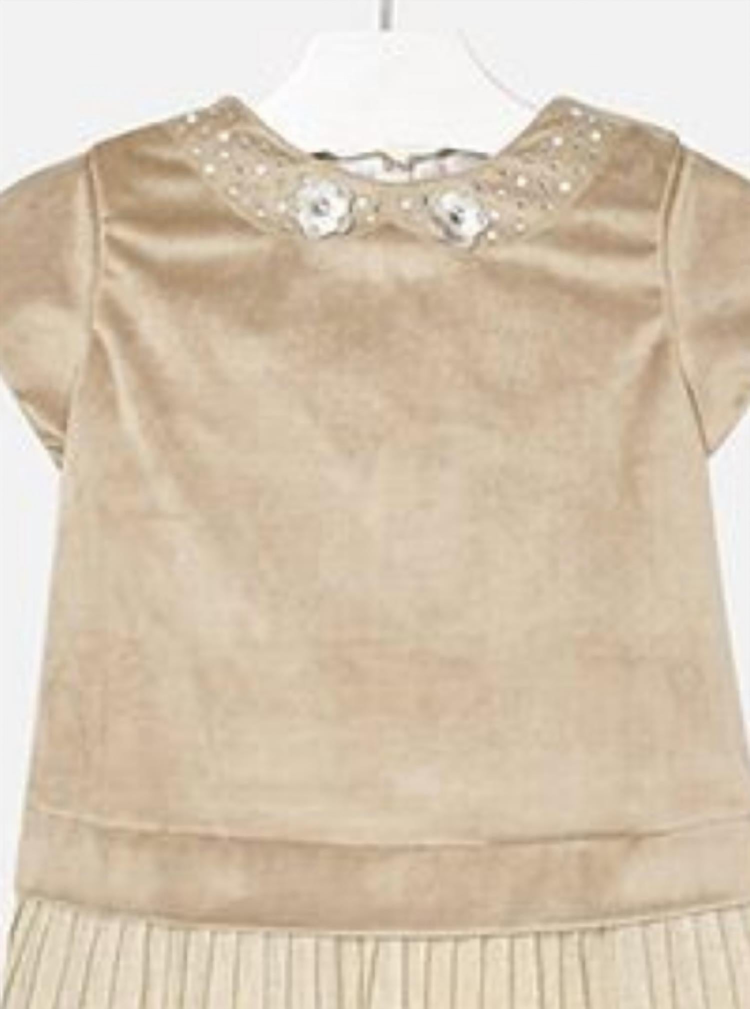 Mayoral - Girl's Velvet Sparkle Dress