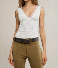 Free People - Loved You First Lace Cami Tea Top