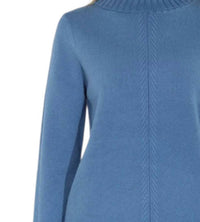 Metric Knits - Turtleneck Tunic Top
