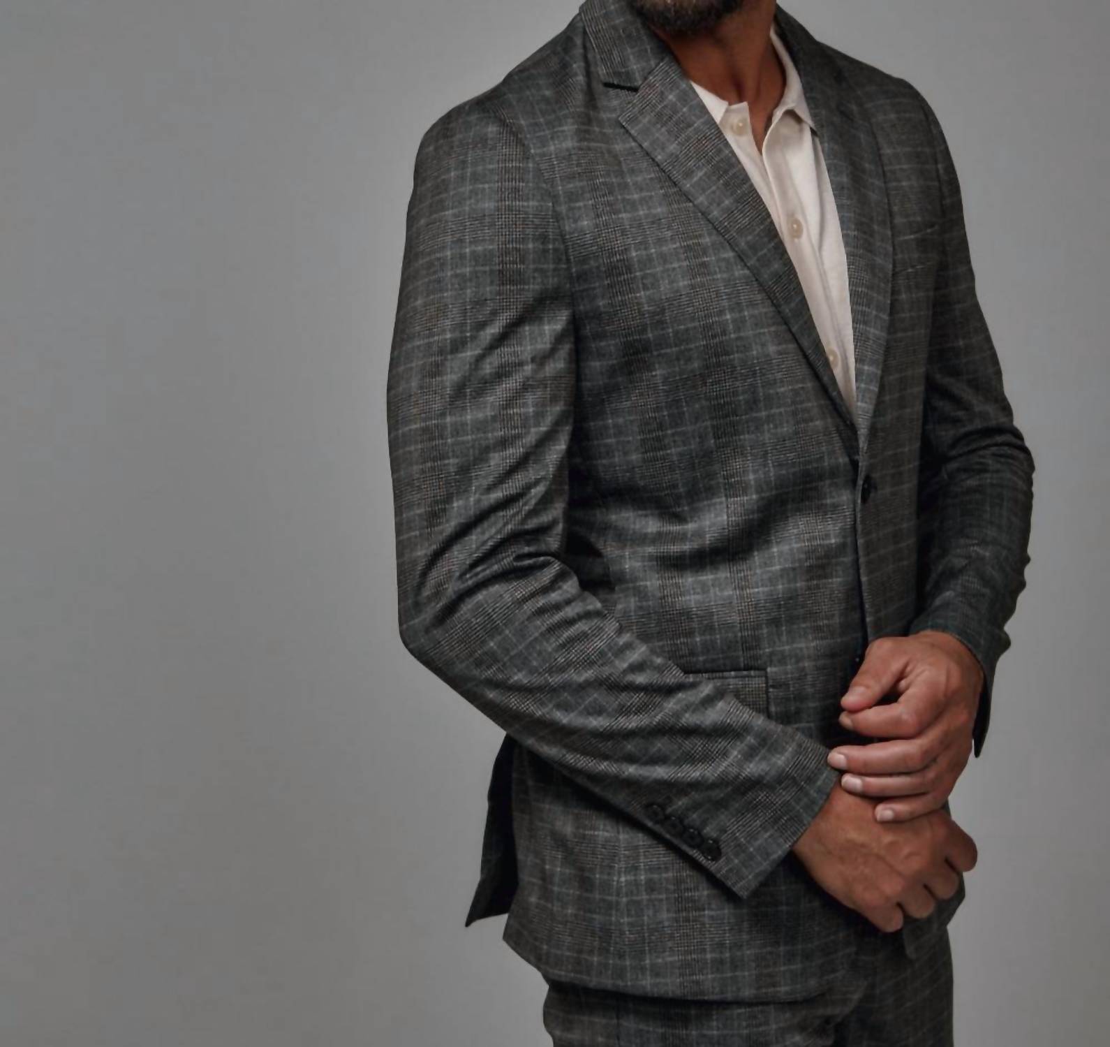 7Diamonds - Ashton Lush Twill-lined Interior Blazer