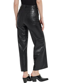 Lysse - Vegan Leather Wide Leg Pants