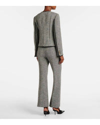 SIMKHAI Ivie Blazer in black white - women's jacket - alternate view