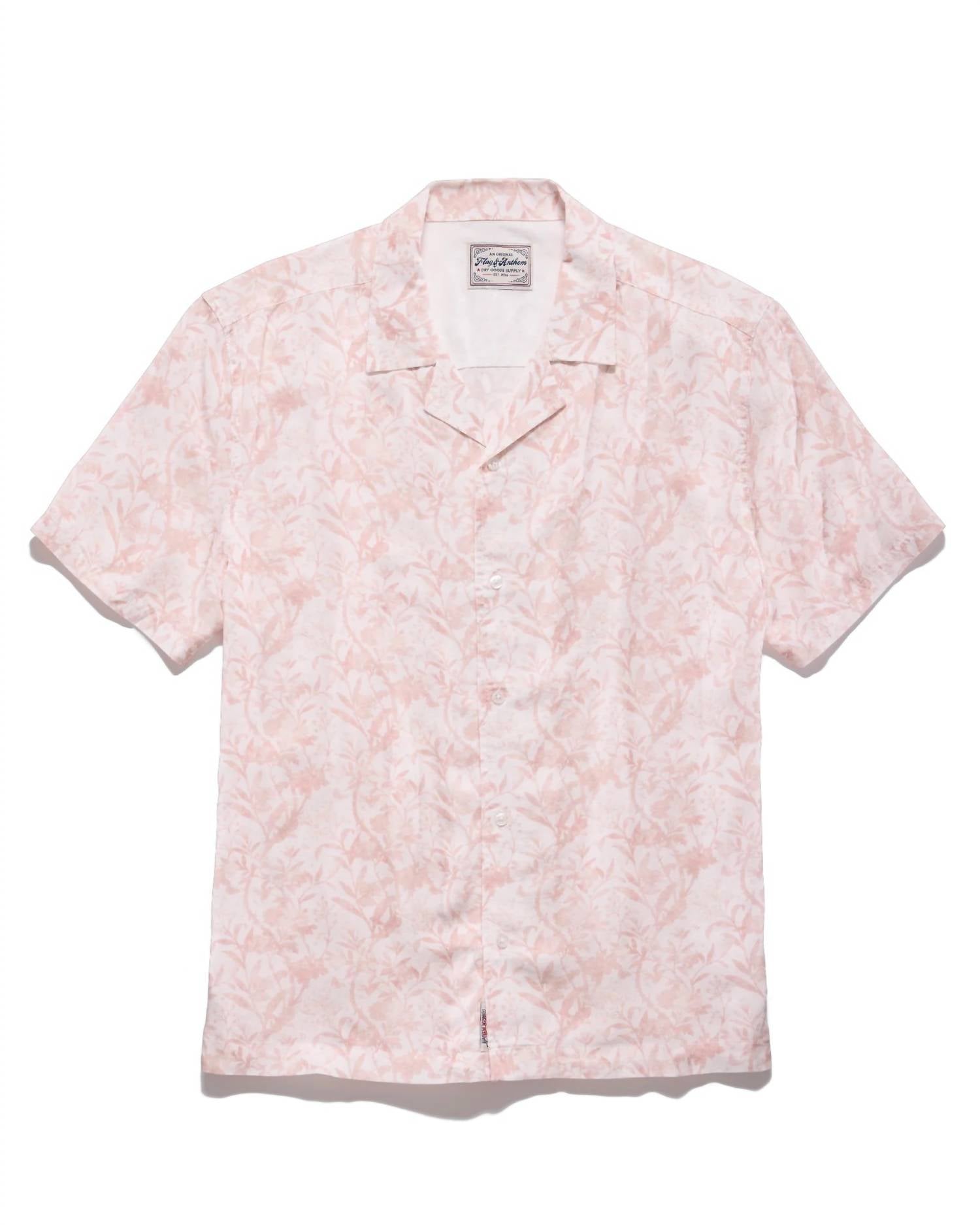 Flags & Anthem - Edenton Sunbound Vintage Wash Printed Shirt