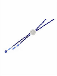 Nour London - Women's Asymmetrical Drop Necklace