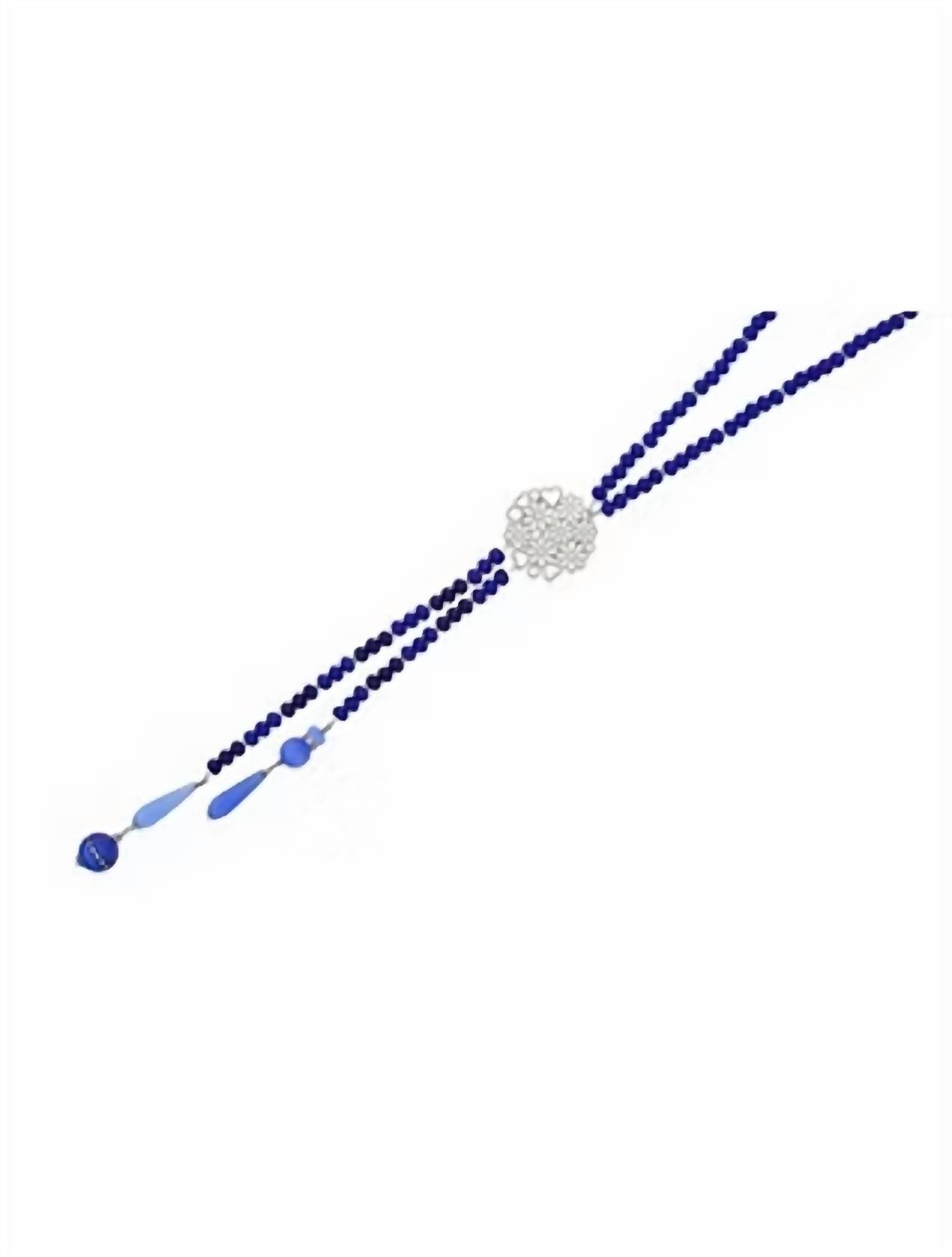 Nour London - Women's Asymmetrical Drop Necklace