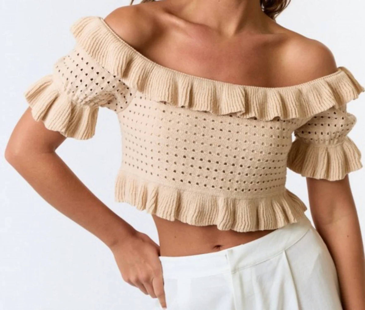 Blue Blush - Winnie Sweater Top